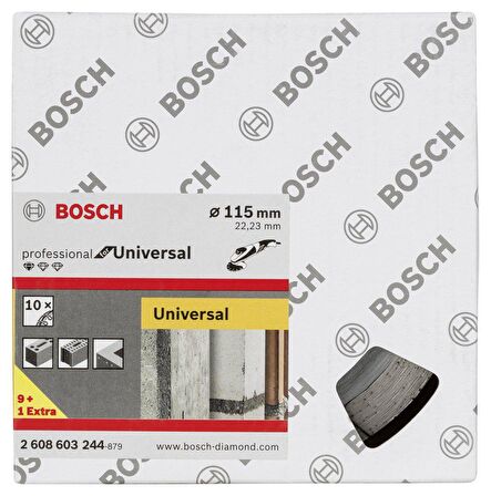 Bosch 9+1 Standard for Universal 115 mm