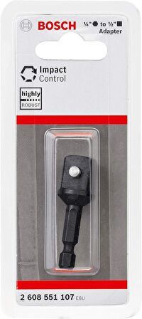Bosch ImpactC Lokma Ucu Adaptörü Hex1/2"Soket - 2608551107