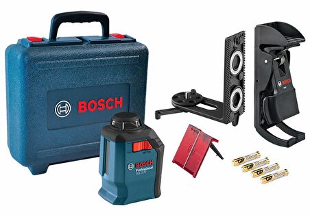 Bosch GCL 2-15 RM1+BM3 Profesyonel Çizgi Lazeri