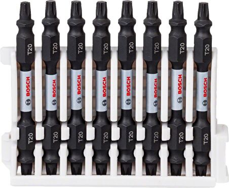 Bosch Impact T20 65 mm Çift Taraflı 8'li Torx Bits Uç 2608522339