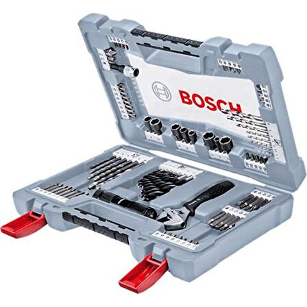 Bosch X-Line Premium Delme&Vidalama Set 91'li 2608P00235