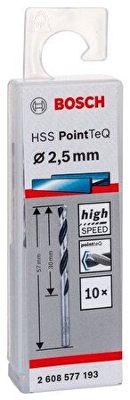 Bosch Hss Pointteq Metal Matkap Ucu 2,5mm 10 lu