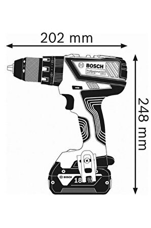 Bosch GSB 18 V-28 Solo Akülü Darbeli Vidalama Makinesi