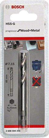 Bosch PC Plus için HSS-G Merkezleme Ucu 85 mm 2608594254