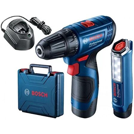 Bosch GSR 120-LI 2 Ah Çift Akülü Vidalama Makinesi