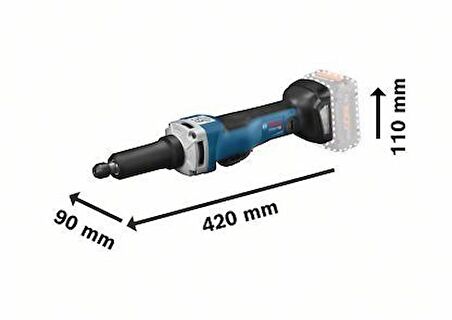 GGS 18V-23 PLC Akülü Kalıpçı Taşlama SOLO