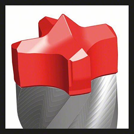 Bosch 22 x 600 mm SDS Plus-7X 4 Elmaslı Özel Matkap Ucu 2608579148