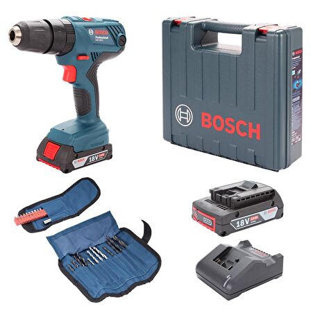 Bosch GSB 180-LI 2 Ah Tek Akülü Darbeli Vidalama Makinesi