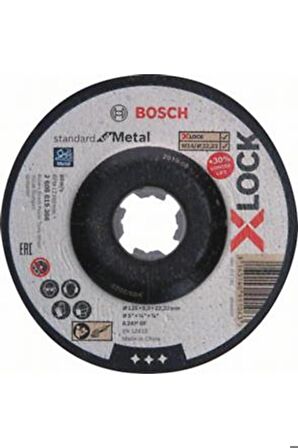 Bosch  X-LOCK SDMetal KesmeTaşı125*6mmDüz(+30%)