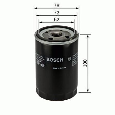 BOSCH YAĞ FİLTRESİ SLX TEMPRA TİPO UNO