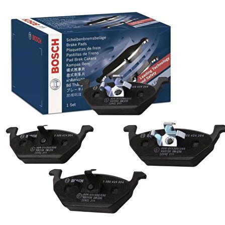 Volkswagen Polo 6R1-6C1 2009 - 2017 Ön Fren Balata Takımı - Bosch