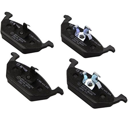 Volkswagen Polo 6R1-6C1 2009 - 2017 Ön Fren Balata Takımı - Bosch