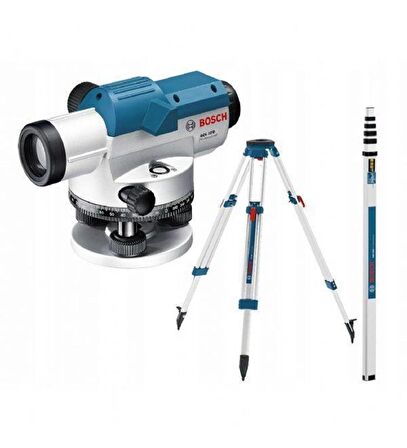 Bosch GOL 32 D + BT 160 Tripot + GR 500 Mira Optik Nivelman Hizalama