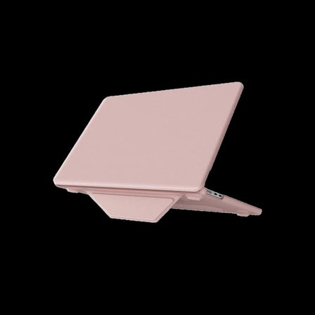 Apple Macbook Air 15 2024 Macbook Deri Kapak - Pembe