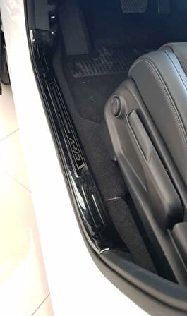 Honda CR-V 2017+ Kapı Eşik Koruma Titanyum Siyah