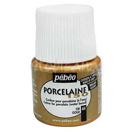 Pebeo Porcelaine 150 Fırınlanabilir Porselen Boyası 44 Gold