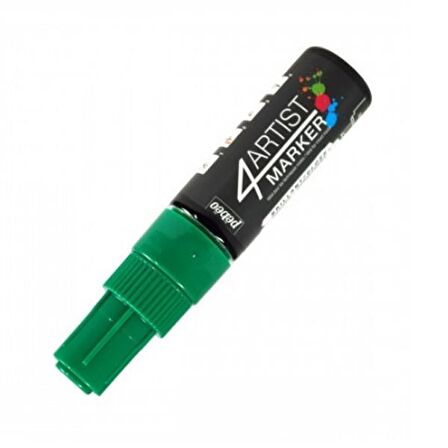 Pebeo 4Artist Oil Marker 8mm Yan Kesik Uç Dark Green