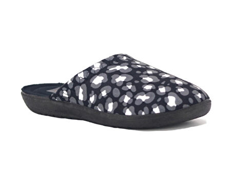 Rahat Taban Klasik Kadın Ev Terliği Siyah Tarz16418