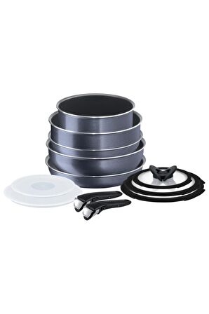 TEFAL Titanium Ingenio Büyük Set 12 Parça - Elegance 2100106634