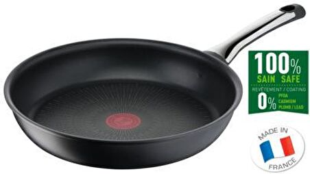 Tefal Titanium 6X Excellence 28 cm Yanmaz/Yapışmaz Titanyum Derin Tava