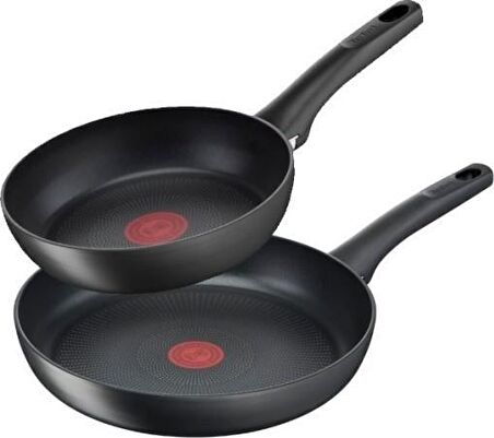 Tefal Titanium 3X Ultimate 22 cm + 28 cm Yanmaz/Yapışmaz Titanyum Tava Seti 2'li