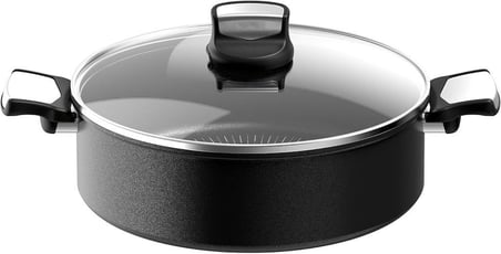Tefal Titanyum 6X Unlimited One İndüksiyon Tabanlı 28 cm Kısa Tencere Outlet