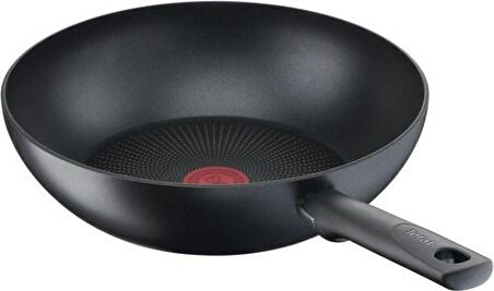 Tefal Titanium 2X SoRecycled 28 cm Yanmaz/Yapışmaz Titanyum Wok Tava