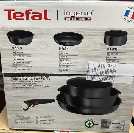 TEFAL INGENIO DAILY CHEF INDUCTION TENCERE SETİ 4 PARCA L7629453