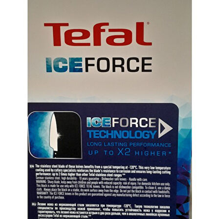 Tefal Iceforce 5 Parça Bıçak Seti