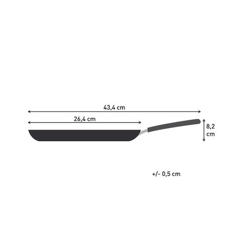 TEFAL Tefal Expertise 5X Krep Tava - 25 cm 2100139053