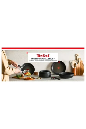 Tefal Ingenio Excellence+ Fusion Core 9x Büyük Set - 12 Parça