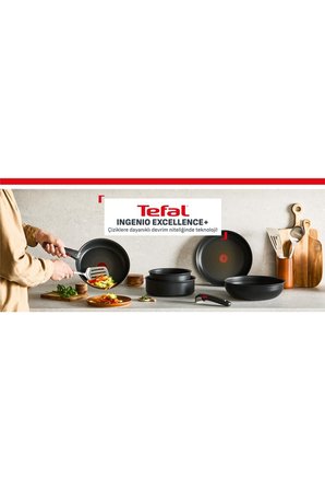 Tefal Excellence+ Fusion Core 9x Mix Wok Tava - 28 cm
