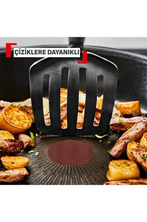 Tefal Excellence+ Fusion Core 9x Mix Kısa Tencere - 24 cm
