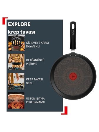 TefalExplore Fusion Core 9x Krep Tava - 28 cm