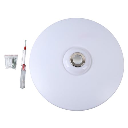 PM-27331 Beyaz 34*9 Cm 24 Watt Bluetooth Hoparlörlü Tavan Aydınlatma (AL-BL301) Tornavida Hediyeli