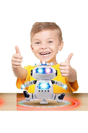 BabyDOOR Toys 99444-2 360 Derece Dönen Dans Eden Robot