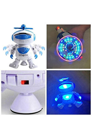 BabyDOOR Toys 99444-2 360 Derece Dönen Dans Eden Robot