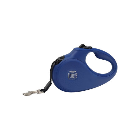 PETLOVEBUTİK Master Serisi Otomatik Uzatma Tasması XS-12kg-3mt - ROYAL BLUE