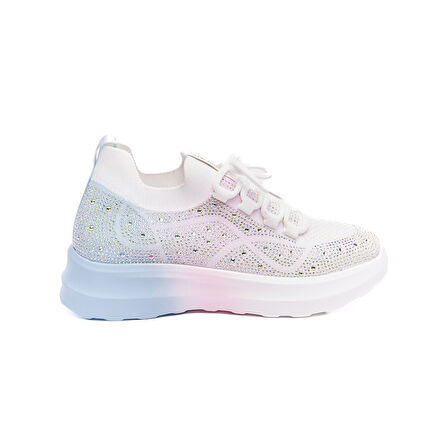 Comfort Taban Multi Taşlı Kadın Sneaker ile 