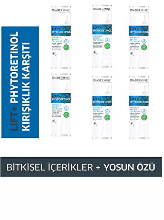 Kırışıklıkkarşıtı Göz Kremi (%100 Sonuç ) 15 Ml. X 6 Adet