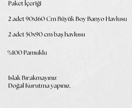 Biçomi  Pamuklu 4 Parça Büyük Boy Banyo & El Havlu Seti (Mavi - Pudra) – Ekstra Emici Ve Hızlı Kuruyan Konfor Paketi