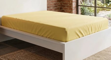 newsheet %100 pamuk kaymaz lastikli tek kişilik penye çarşaf (100x200 cm) – sabahları toplanmayan, terletmeyen konfor