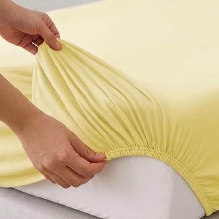 newsheet %100 pamuk kaymaz lastikli tek kişilik penye çarşaf (100x200 cm) – sabahları toplanmayan, terletmeyen konfor