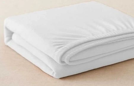 Newsheet  Pamuklu Penye Kaymayan Lastikli Çift Kişilik Çarşaf (180X200 Cm)