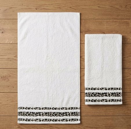 Savana Ekstra Emici %100 Pamuklu 2'li Lüks Aile Banyo ve El-Yüz Havlusu Seti (70x140 + 50x90 cm)