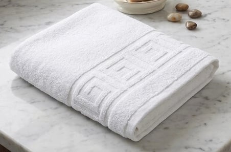 12'li ultra emici %100 pamuklu otel tipi ayak i̇zli banyo ayak havlusu seti (50x70 cm)