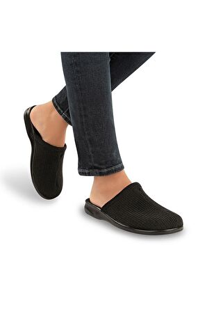 Rigel Anatomik Taban Kışlık Kapalı Erkek Ev Terliği Lacivert