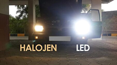 LED XENON ŞİMŞEK ETKİLİ 7600 LM H8/H9/H11