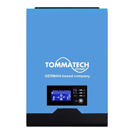 TommaTech New 1K 12V MPPT 1Faz Akıllı İnverter