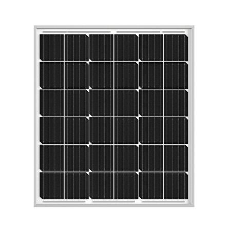 TommaTech 50 w Watt 36PM M6 Half Cut Multibusbar Güneş Paneli Solar Panel